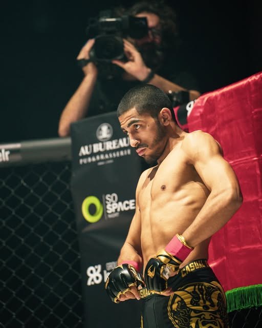 Bilal Labid au bord de la cage