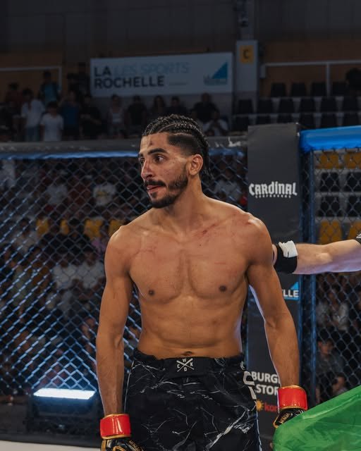 Bilal Labid dans la cage