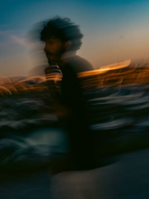 Bilal Labid en mouvement